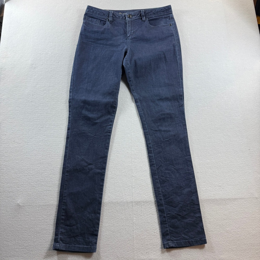 LC Lauren‎ Conrad Jeans Women 8 Dark Wash Mid Rise Straight Leg Stretch Denim